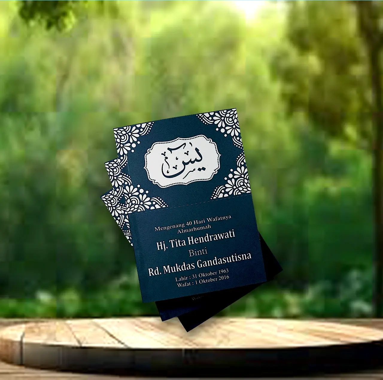 Inspirasi Desain Buku Yasin Modern dan Minimalis